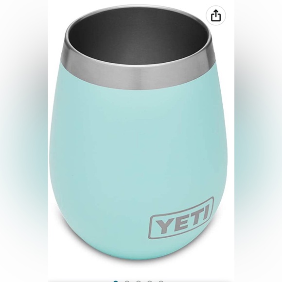 Yeti Dining New Yeti Rambler Wine Tumbler With Lid Seafoam Green Oz